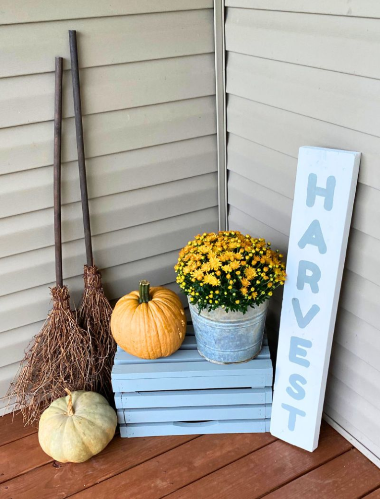 DIY Fall Porch Sign