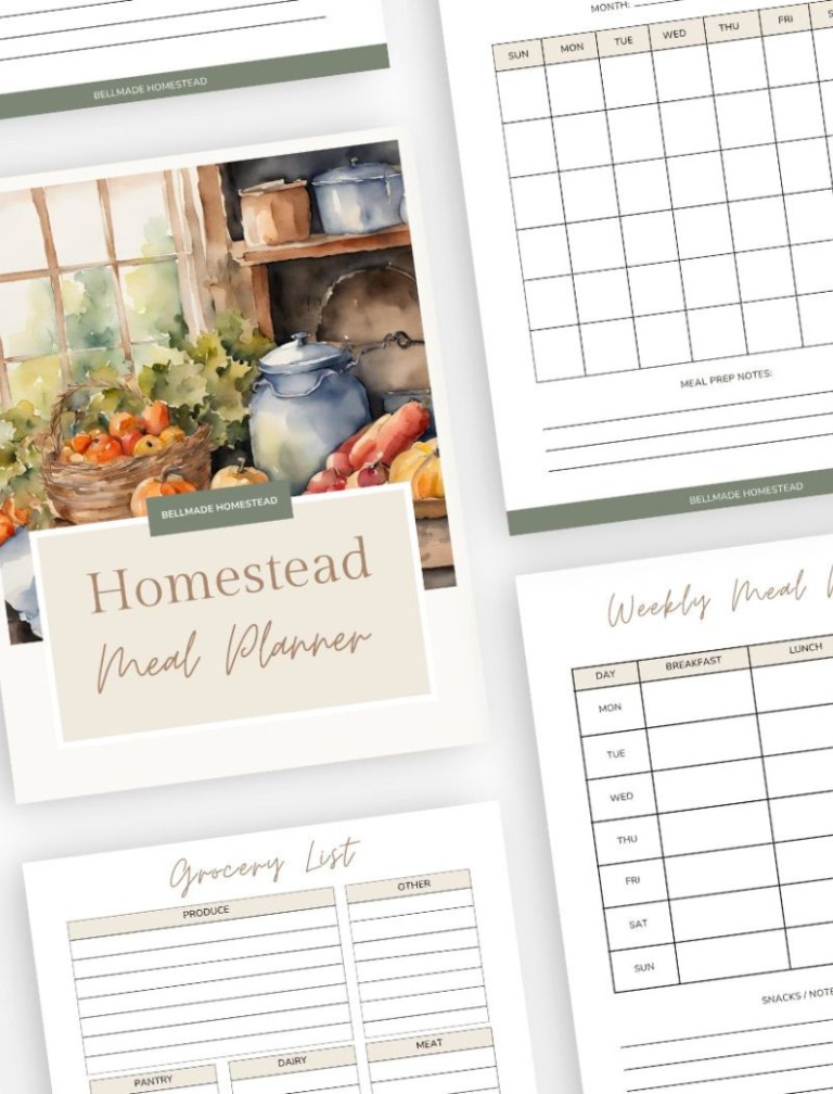 Free Printable Meal Planner